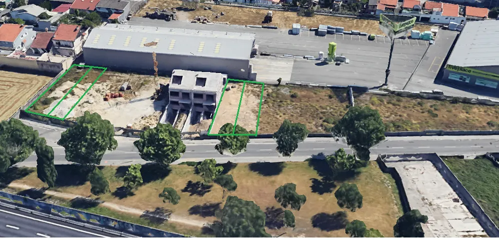 Lote de terreno urbano para construção c/ 259m2