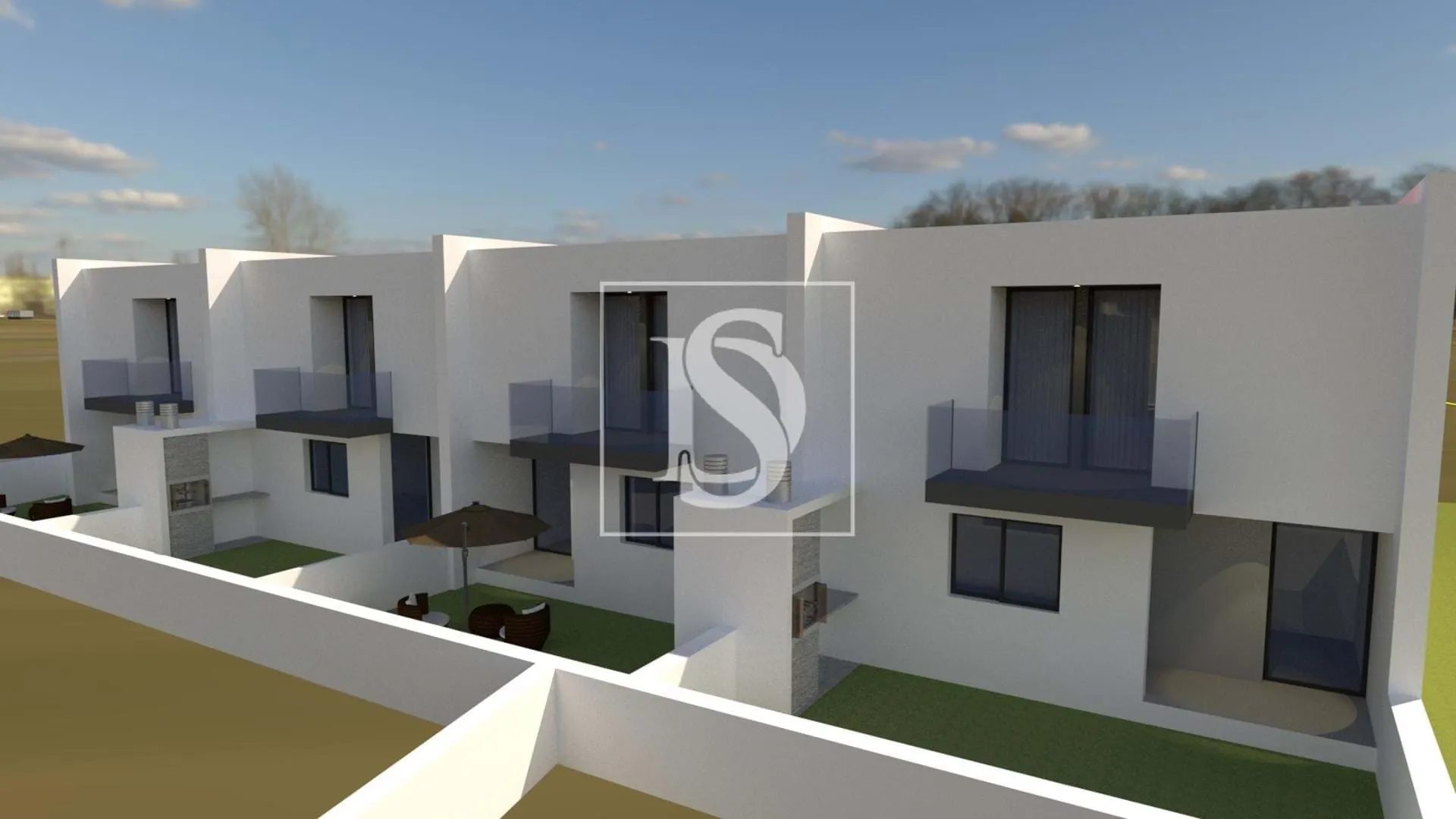 Moradia T3 de gaveto, NOVA, em Manhente, Barcelos