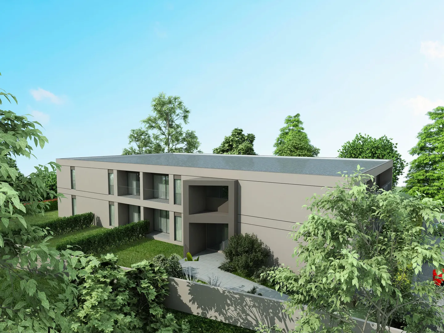 Apartamentos T1 em construção em Manhente com lugar de garagem