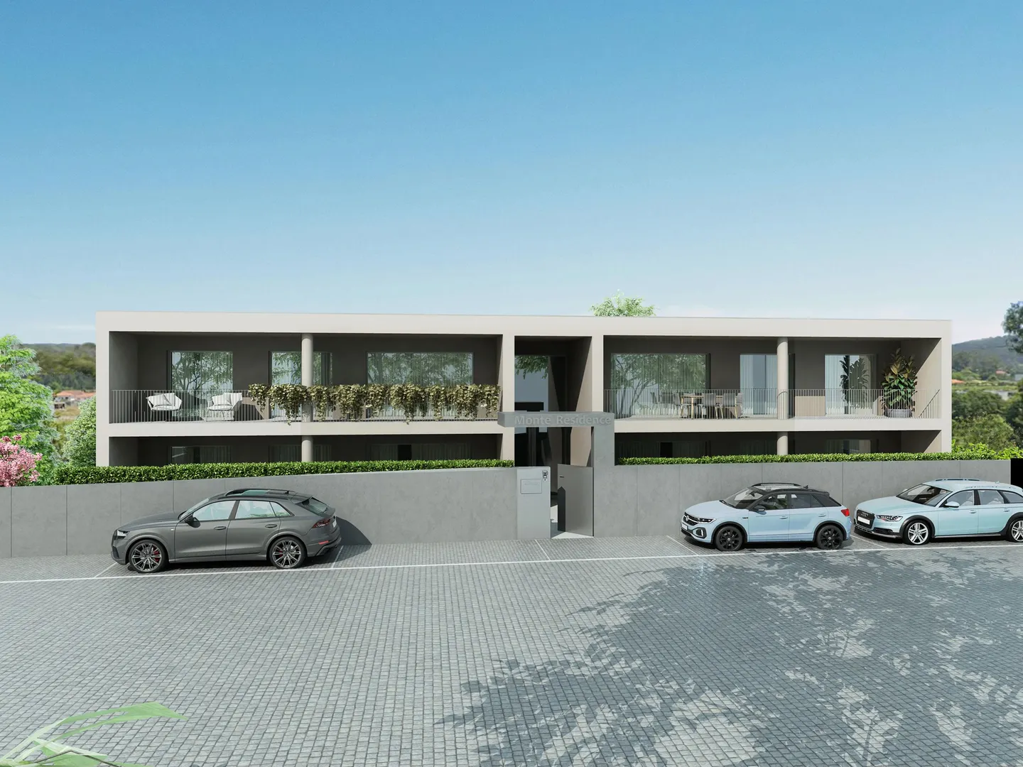 Apartamentos T2 em construção em Vilar do Monte com 2 lugares de garagem
