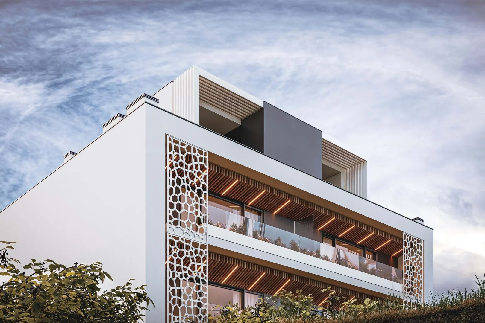 Apartamento T2, NOVO, c/ logradouro e garagem