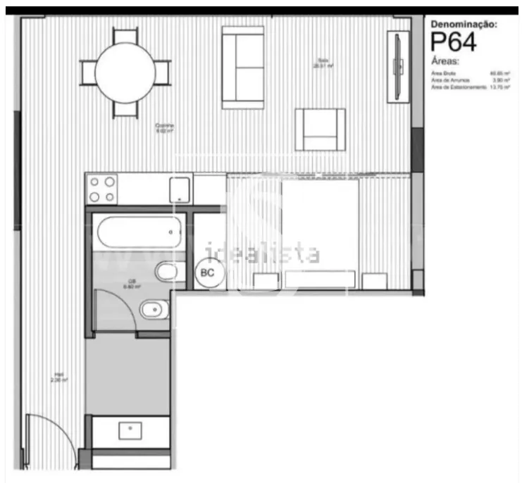 Flat T1