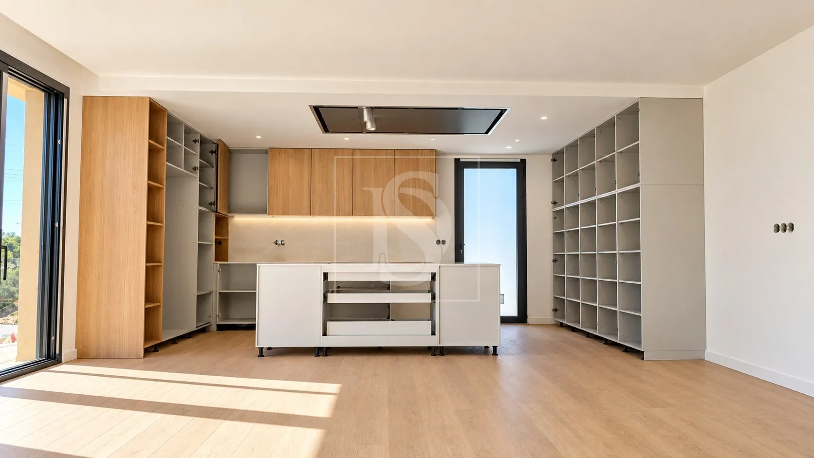 Moradia T4 Térrea de Luxo com 4 Suítes e Piscina | Arquitetura Contemporânea