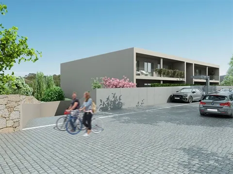 Apartamentos T2 em construção em Vilar do Monte com 2 lugares de garagem