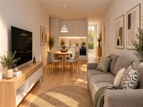Apartamento T1, Novo, junto ao Centro de Braga