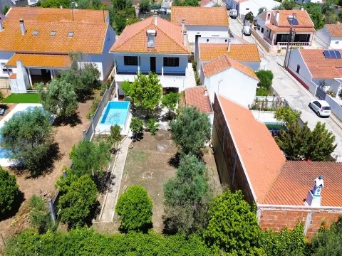 Chalet de 5 dormitorios con piscina, garaje y anexo, Ermidas Sado, Santiago do Cacém
