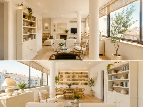 Último Piso com Vista sobre Lisboa, Garagem, Luz, Privacidade e Exclusividade
