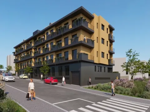 Apartamento T2 Novo com 2 Suítes na Areosa, Porto