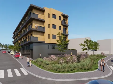 Apartamento T2 Novo com 2 Suítes na Areosa, Porto