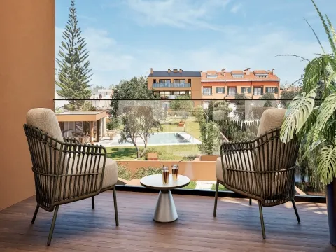 Apartamento T2 no TERRAE com piscina, garagem e varanda – Espinho
