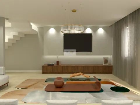 Moradia T3 de 2 frentes e jardim em construção em Águas Santas