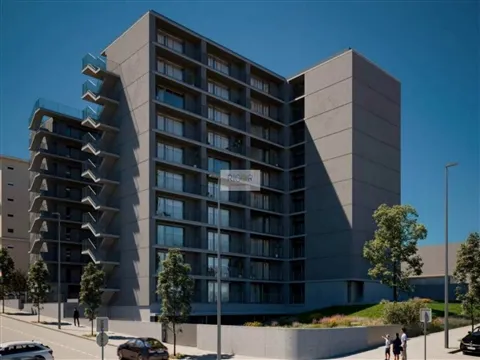 Apartamento T1 com varanda ao Monte da Virgem em Vilar de Andorinho.