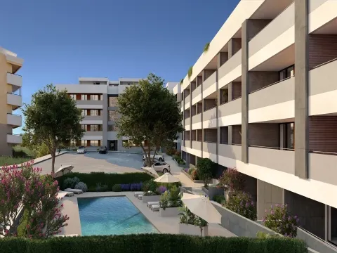 Appartamento 1+1 camere in condominio di lusso con piscina, Lagos
