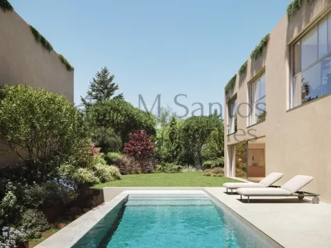 Cascais - Moradia  T4  com piscina e  jardim 
