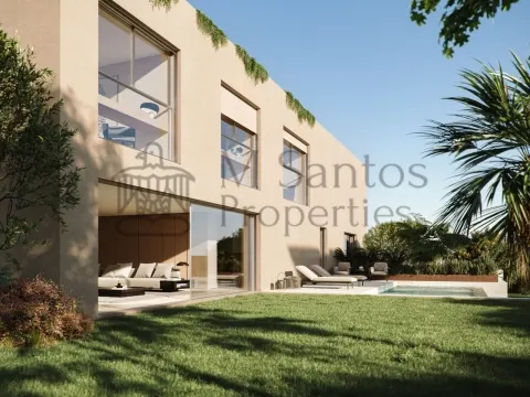 Cascais - Moradia  T4  com piscina e  jardim 