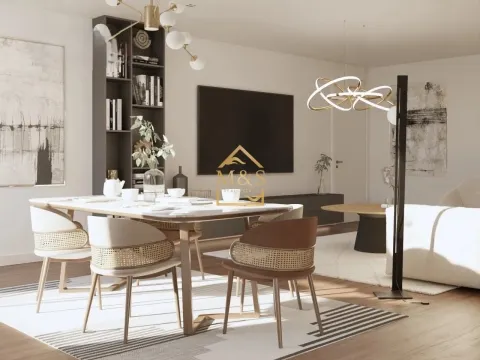 Apartamento T2, varanda, garagem, novo, Maia