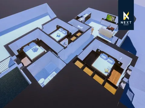 Moradia T3 reconstruída a 15 minutos de Viseu