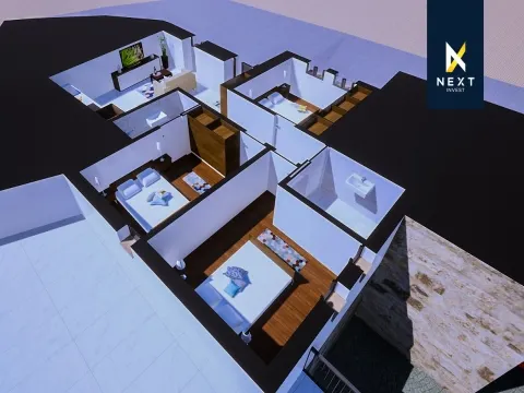 Moradia T3 reconstruída a 15 minutos de Viseu