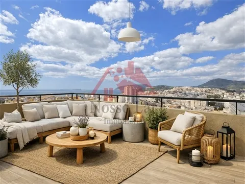 Penthouse T3 com 3 terraços com vista panorâmica em Setúbal
