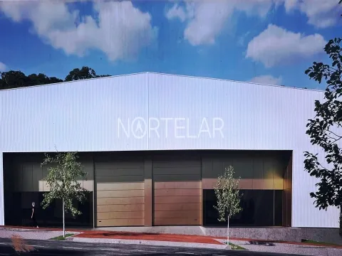 Industrial Pavilion for rent in the Industrial Zone of Ribeirão, Vila Nova de Famalicão