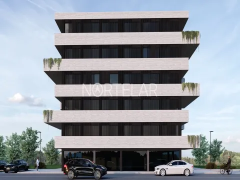 T1 novo com varanda corrida e garagem – Valongo