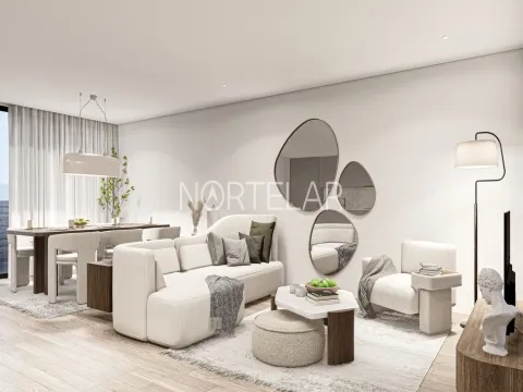 T3 novo com varanda ampla e garagem – Valongo