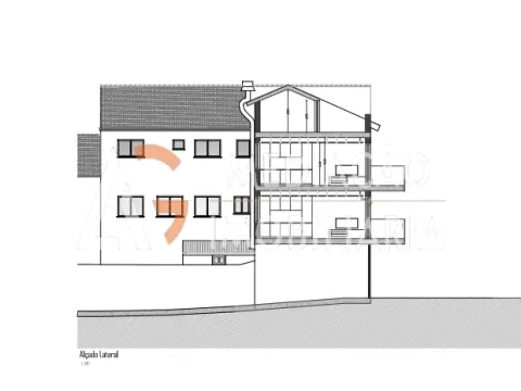Terreno para construção de prédio com 8 apartamentos na Gafanha da Nazaré 
