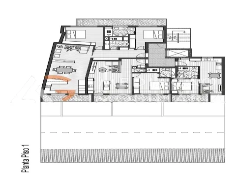 Terreno para construção de prédio com 8 apartamentos na Gafanha da Nazaré 