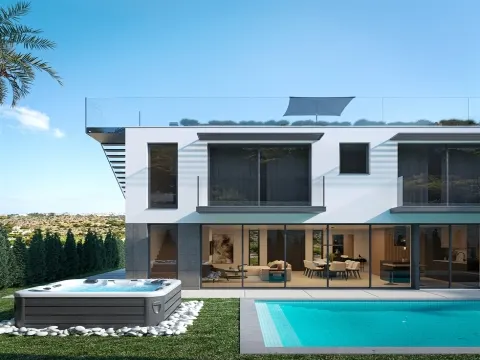 NEW- 4 bedroom villa in Albufeira Marina