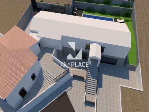 Farm for construction of a luxury villa with an approved project.