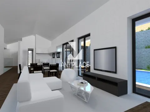 Farm for construction of a luxury villa with an approved project.