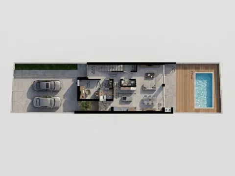 Moradia T4 em Construção - Piscina - Barbecue - Sesmarias - Alvor - Algarve