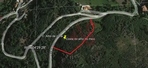 Terreno com 5.340m2 para agricultura em Soalhães.