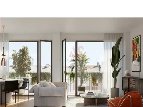 Appartamento con 2 camere da letto nel complesso Ferreira de Castro Flats a Bonfim, Porto