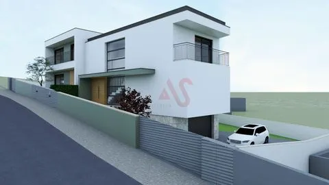 Nuova casa bifamiliare con 3 camere da letto nel centro di Fafe