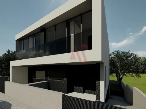 Grundstück mit 360m² und genehmigtem Projekt in Vilela, Paredes