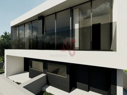 Grundstück mit 360m² und genehmigtem Projekt in Vilela, Paredes