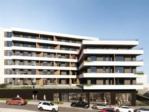 Wohnungen T0 im Bau im Zentrum von Freamunde