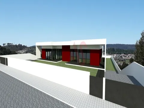 Moradia T3 Térrea Geminada em construção - Golães, Fafe