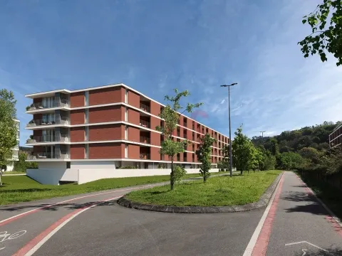 Apartamento T3 NOVO (último andar) no Empreedimento Vess Living na Costa, Guimarães