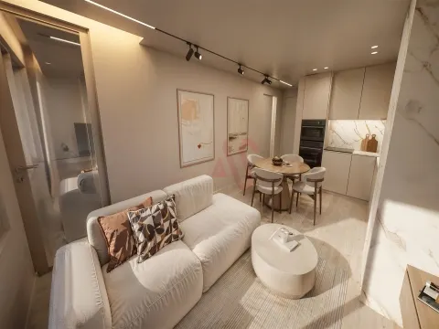 NUOVO Appartamento con una sola camera da letto | 3 minuti. dal centro di Vizela | Balconi | Posto auto | Cucina attrezzata