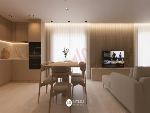 2 Bedroom Apartment SET BACK | 3 min. center of Vizela | Balconies | Parking Space | Equipped kitchen