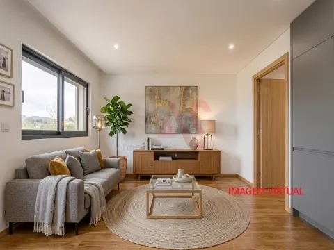 NEU 1-Zimmer-Wohnung mit TERRASSE, 1 Schlafzimmer, Einbauschrank, Infias, Vizela