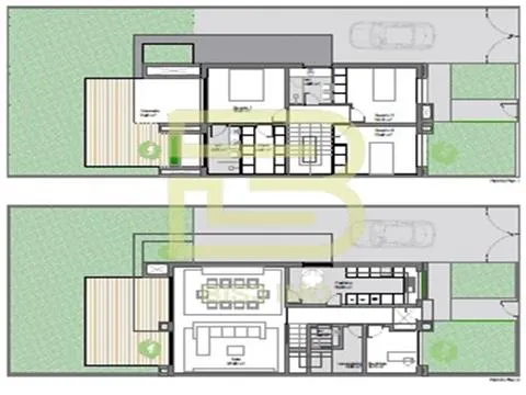 Terrain situé dans un quartier calme avec PIP approuvé pour la construction de lotissements pour les