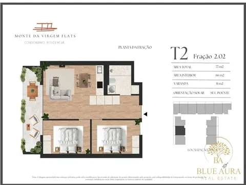 Apartamiento 2 habitaciones