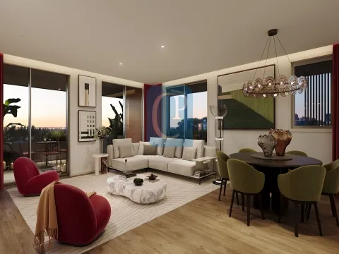 Apartamento T3 com piscina e ginásio no Empreendimento Verde Vale no centro da Maia