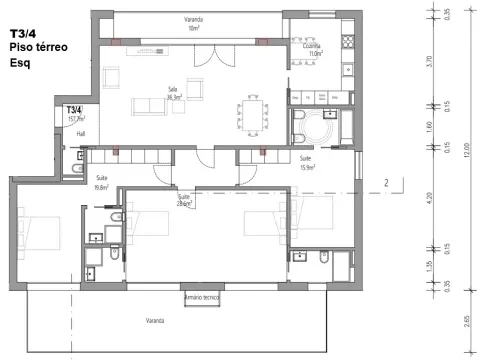 Apartamento T4 - Guarda Inglesa - Coimbra/Venda