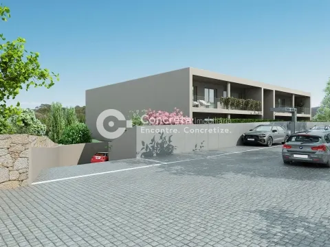 Apartamento T2 novo com logradouro em Vilar do Monte, Barcelos