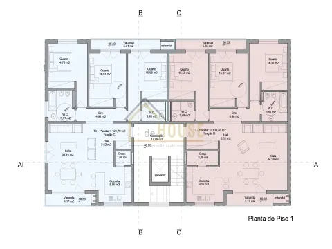 Apartamento T3 perto Torres Vedras