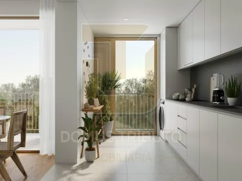 Apartamento T3, em Construção, Condomínio Fechado, Águas Santas, Maia